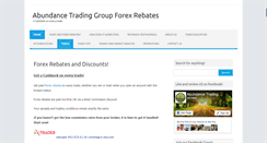 Desktop Screenshot of abundancetradinggroup.com